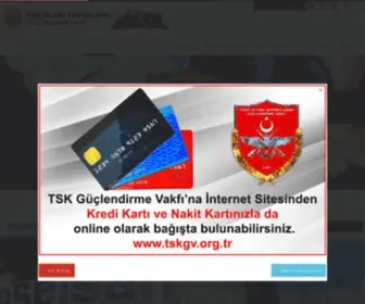 TSKGV.org.tr(Türk Silahlı Kuvvetlerini Güçlendirme Vakfı) Screenshot