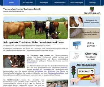 TSKST.de(Tierseuchenkasse Sachsen) Screenshot