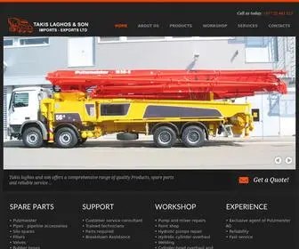 Tslaghos.com(Takis Laghos & Son) Screenshot