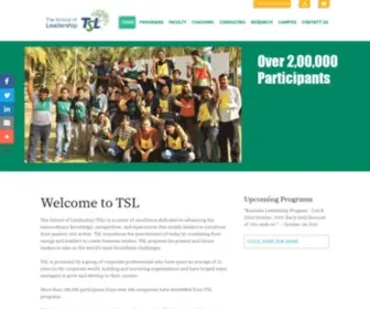 Tslindia.net(Leadership Training in India Bangalore) Screenshot