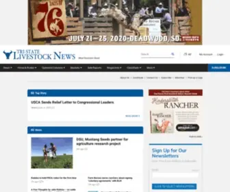 TSLN.com(Tri-State Livestock News) Screenshot
