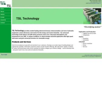 TSltechnology.com(TSL Technology) Screenshot