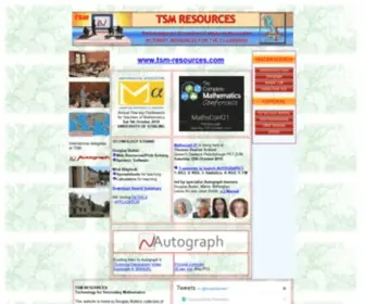 TSM-Resources.com(Autograph Resources) Screenshot