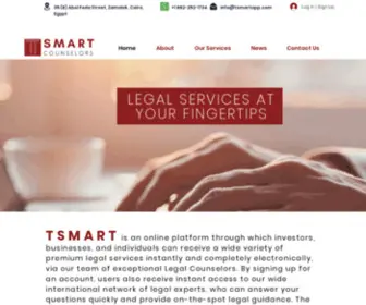 Tsmart.org(Online Legal Services) Screenshot