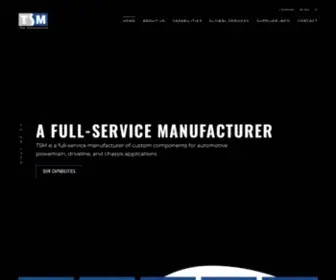 TSmcorp.com(Full-service automotive manufacturer) Screenshot