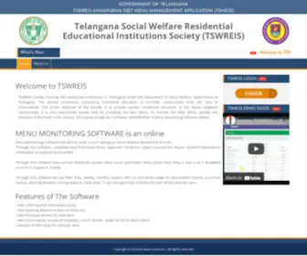 Tsmess.in(Telangana Social Welfare Residential Educational Institutions Society (TSWREIS)) Screenshot