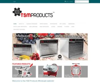 TSMproducts.com(TSM Products) Screenshot