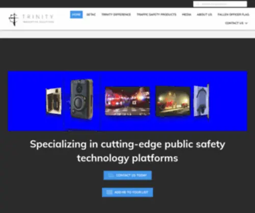 TSmtexas.com(High-Quality LPR Trailers for License Plate Recognition) Screenshot