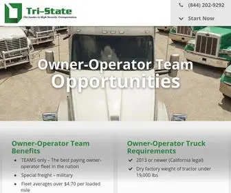 TSmtooteams.com(Tri State Motor Drivers) Screenshot