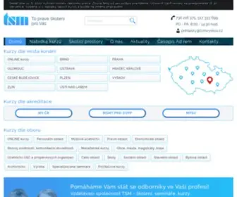 TSMVYskov.cz(Vzdělávací agentura TSM) Screenshot