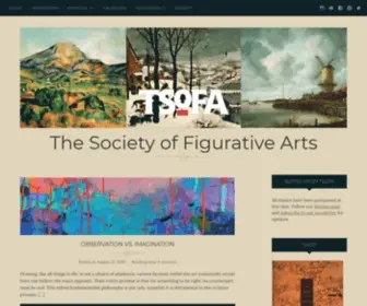 Tsofa.com(The Society of Figurative Arts) Screenshot