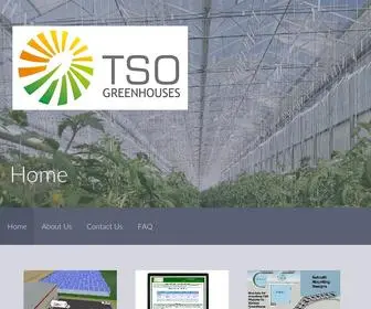 Tsogreenhouses.com(Total Sun Control) Screenshot