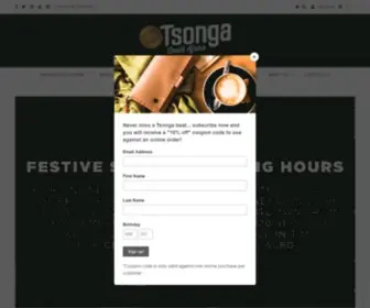 Tsonga.com(Tsonga Leather Shoes and Bags Made in Africa) Screenshot