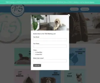 Tspetproducts.com.au(T&S Pet Products Melbourne) Screenshot