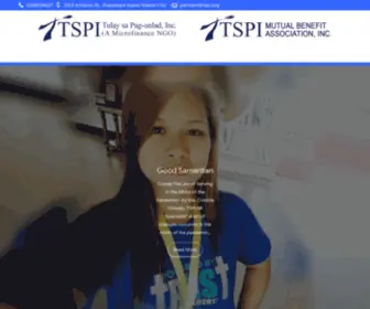 Tspi.org(Tulay sa pagunlad tspi microfinance) Screenshot