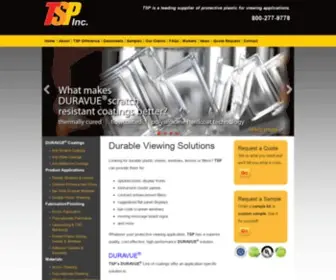 Tspinc.com(TSP Durable Viewing Solutions) Screenshot