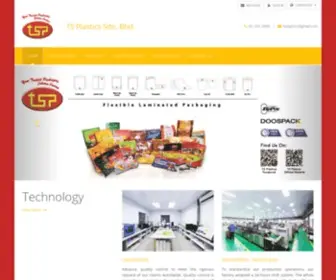 TSplastic.com(Plastic Packaging & Printing Malaysia) Screenshot