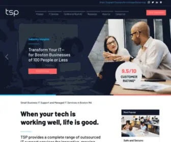 TSP.me(Managed IT Services) Screenshot