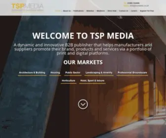 TSpmedia.co.uk(TSP Media) Screenshot