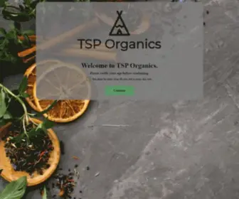 Tsporganics.com(All Organic CBD) Screenshot