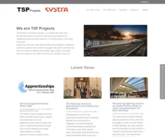 TSPprojects.co.uk(SYSTRA Ltd) Screenshot