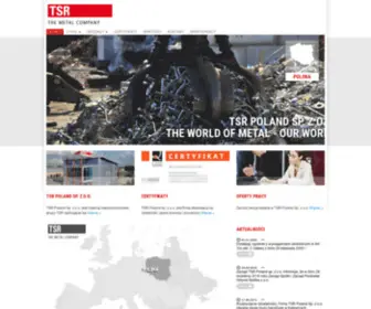 TSR-Poland.com.pl(TSR Sp. z o.o) Screenshot