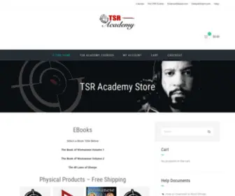 Tsracademy.com(Buy Books from Donovan Sharpe) Screenshot