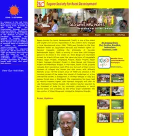 TSRD.org(Tagore Society For Rural Development) Screenshot
