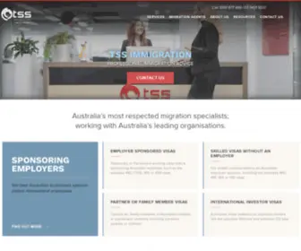 Tssimmigration.com.au(Australian Migration Agents & Consultants in Melbourne) Screenshot