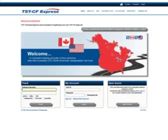 TST-Cfexpress.com(TST Cfexpress) Screenshot