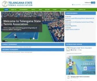 Tstatennis.org(Telangana State Tennis Association) Screenshot