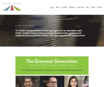 TSTC.org(Transportation Reform in the New York) Screenshot