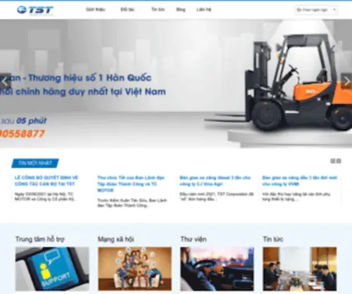 TSTC.vn(Công ty Cổ phần Kỹ thuật Dịch vụ Thành Công) Screenshot