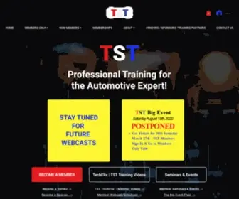 TStseminars.org(Automotive Training Seminars) Screenshot