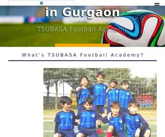 Tsubasafootballacademy.in(TSUBASA Football Academy) Screenshot