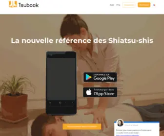 Tsubook.net(Tsubook Shiatsu) Screenshot