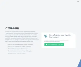 Tsu.com(Forsale Lander) Screenshot