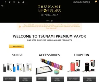 Tsunamiecig.com(Tsunami E) Screenshot