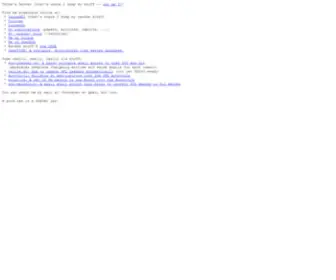 Tsunanet.net(Tsuna's Page) Screenshot