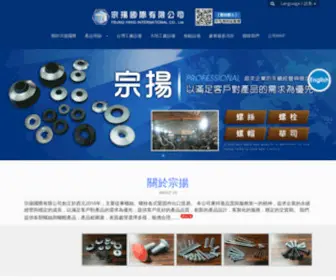 Tsung-Yang.com.tw(宗揚國際有限公司) Screenshot