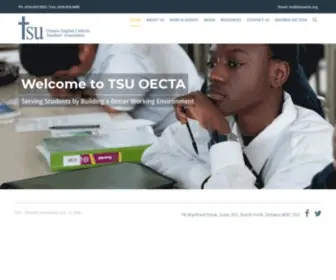 Tsuoecta.org(We teach the love of learninig) Screenshot