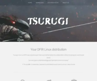 Tsurugi-Linux.org(Tsurugi Linux) Screenshot