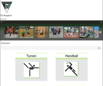TSV-Burgdorf.de(TSV Burgdorf e.V) Screenshot