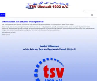 TSV-Ubstadt.de(TSV Ubstadt) Screenshot