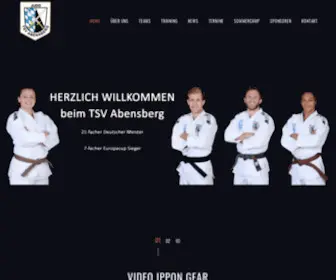 Tsvabensberg.de(TSV Abensberg Judo) Screenshot