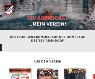 Tsvadendorf.de(TSV Adendorf) Screenshot