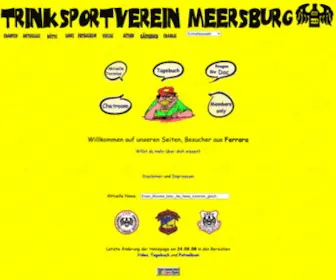 TSVM.de(Trinksportverein Meersburg n) Screenshot