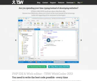 Tsware.net(PHP IDE & Web editor) Screenshot