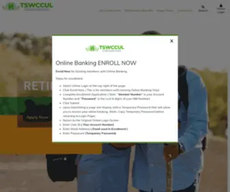 TSWccul.org(Teachers & Salaried Workers Co) Screenshot