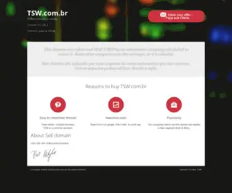 TSW.com.br(Rodas Tsw) Screenshot